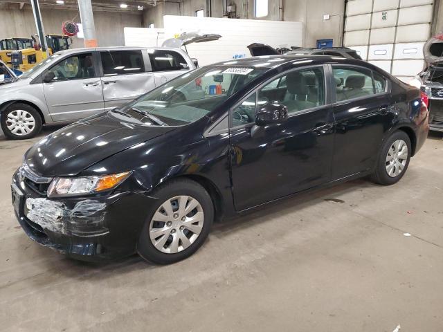 HONDA CIVIC LX 2012 with VIN 19XFB2F56CE059729 - Photo from auction