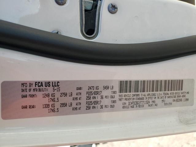 Снимка 14 от търг – 2015 DODGE JOURNEY SX с VIN 3C4PDCBG1FT711524