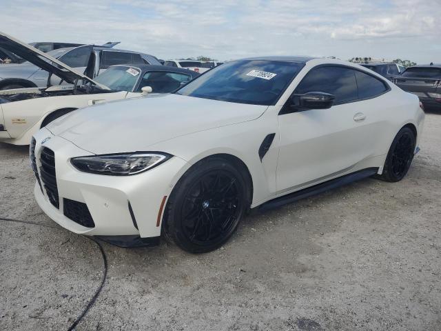 BMW M4 COMPETI 2022 with VIN WBS43AZ02NCJ02450 - Photo from auction