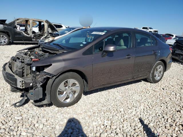 HONDA CIVIC LX 2013 with VIN 2HGFB2F54DH573330 - Photo from auction