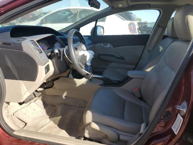 Photo 7 from auction – 2012 HONDA CIVIC EXL with VIN 2HGFB2F95CH546350