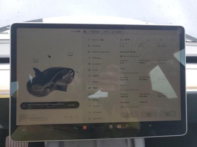 Photo 9 from auction – 2022 TESLA MODEL 3 with VIN 5YJ3E1EA1NF304016