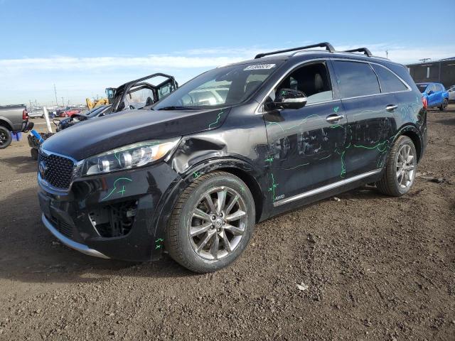 KIA SORENTO SX 2016 with VIN 5XYPKDA5XGG028483 - Photo from auction