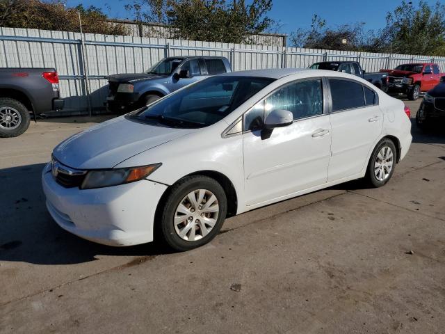 HONDA CIVIC LX 2012 with VIN 2HGFB2F5XCH584069 - Photo from auction