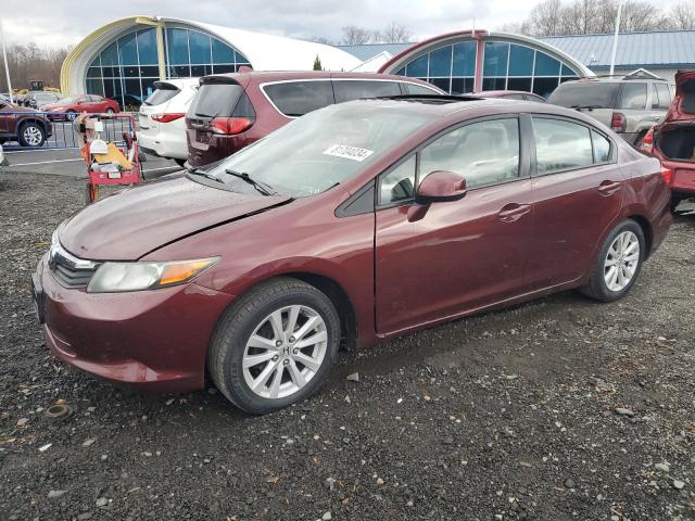 HONDA CIVIC EX 2012 with VIN 19XFB2F80CE029720 - Photo from auction