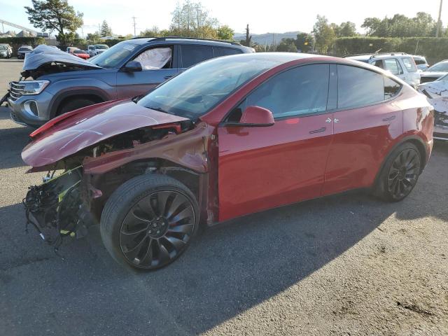 TESLA MODEL Y 2022 with VIN 7SAYGDEF1NF341647 - Photo from auction