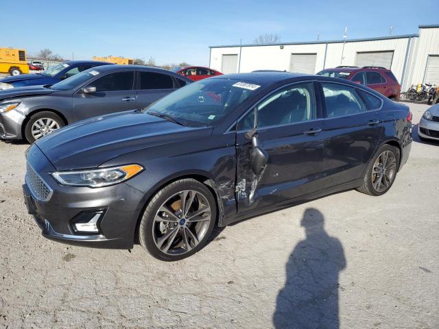 FORD FUSION TIT 2019 with VIN 3FA6P0D91KR184727 - Photo from auction