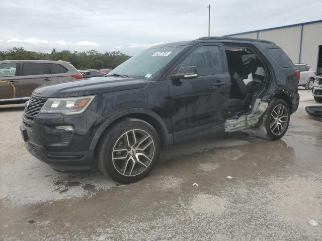 FORD EXPLORER S 2018 with VIN 1FM5K8GT5JGC10970 - Photo from auction