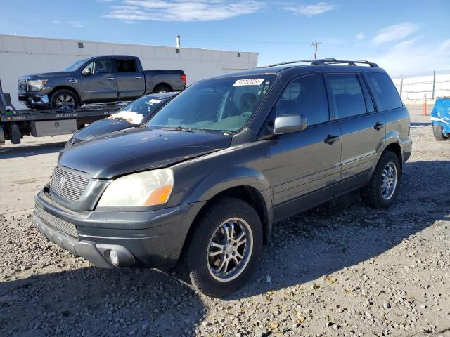 HONDA PILOT EXL 2004 with VIN 2HKYF18574H584946 - Photo from auction