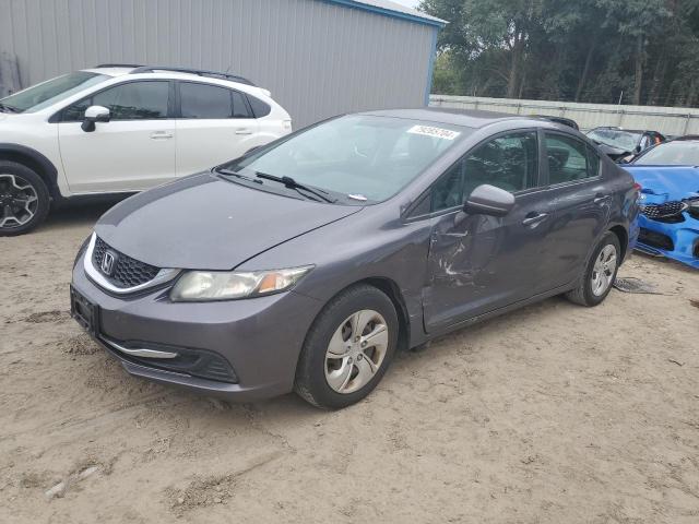 HONDA CIVIC LX 2014 with VIN 2HGFB2E50EH550985 - Photo from auction
