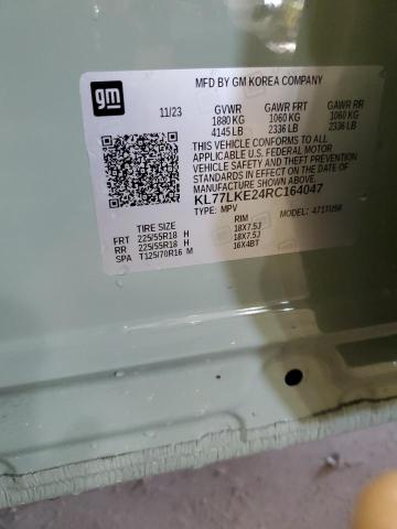 Photo 14 from auction – 2024 CHEVROLET TRAX ACTIV with VIN KL77LKE24RC164047