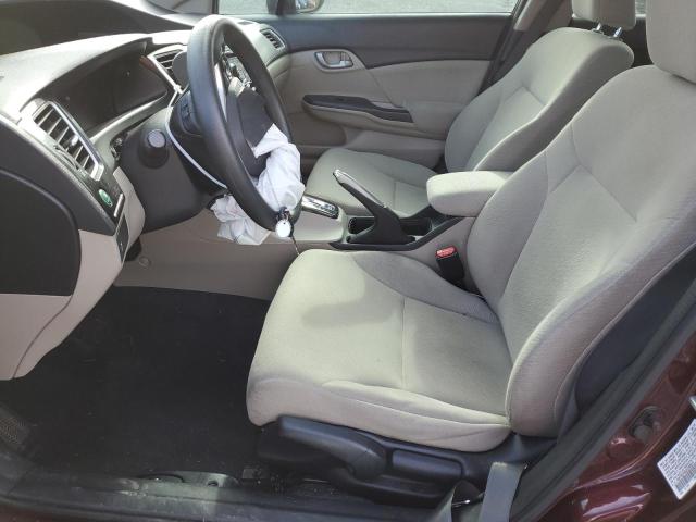 Photo 7 from auction – 2013 HONDA CIVIC LX with VIN 19XFB2F55DE268915