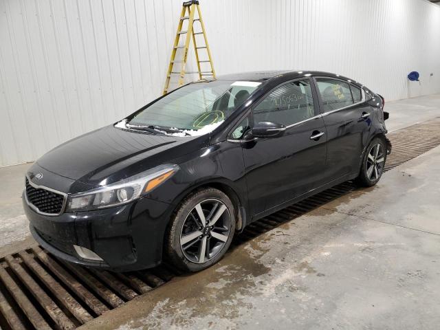 KIA FORTE EX 2017 with VIN 3KPFL4A82HE115750 - Photo from auction
