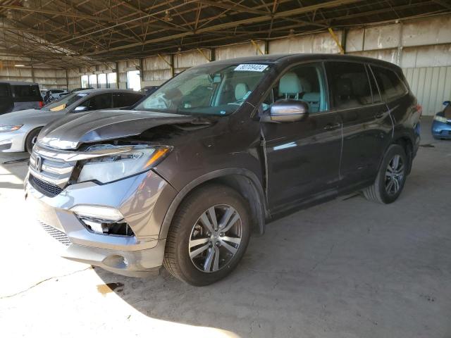 HONDA PILOT EXLN 2016 with VIN 5FNYF5H72GB022674 - Photo from auction