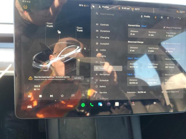 Photo 9 from auction – 2023 TESLA MODEL 3 with VIN 5YJ3E1EA8PF566229