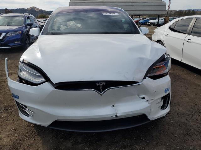 Photo 5 from auction – 2021 TESLA MODEL X with VIN 5YJXCAE23MF319485