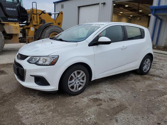 CHEVROLET SONIC 2017 with VIN 1G1JG6SH8H4138713 - Photo from auction