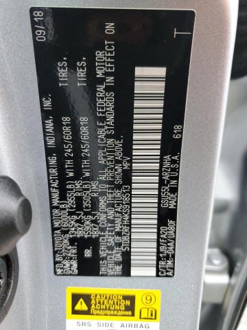 Photo 14 from auction – 2019 TOYOTA HIGHLANDER with VIN 5TDBZRFH4KS918513