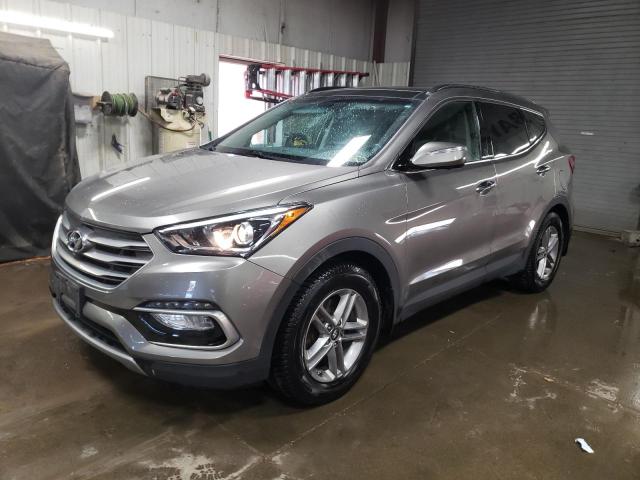HYUNDAI SANTA FE S 2018 with VIN 5NMZU3LB6JH056875 - Photo from auction
