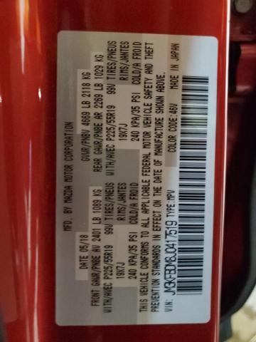 Photo 14 from auction – 2018 MAZDA CX-5 GRAND with VIN JM3KFBDM8J0417519