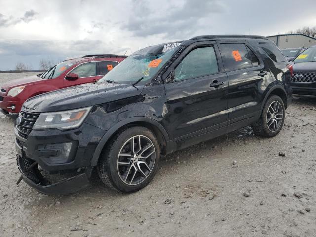 FORD EXPLORER S 2016 with VIN 1FM5K8GT4GGA06640 - Photo from auction