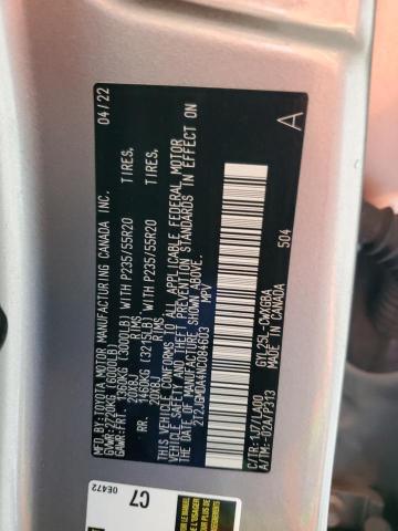 Photo 14 from auction – 2022 LEXUS RX 450H with VIN 2T2JGMDA4NC084603