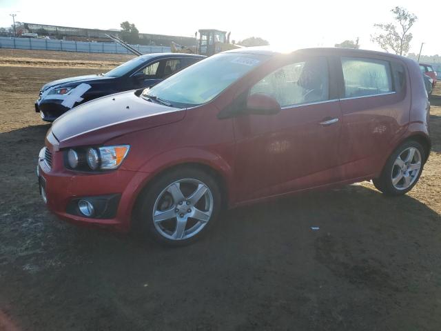 CHEVROLET SONIC LTZ 2012 with VIN 1G1JF6SB8C4126147 - Photo from auction