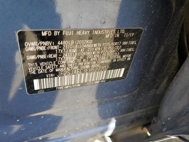 Photo 14 from auction – 2014 SUBARU FORESTER 2 with VIN JF2SJAEC3EH527202