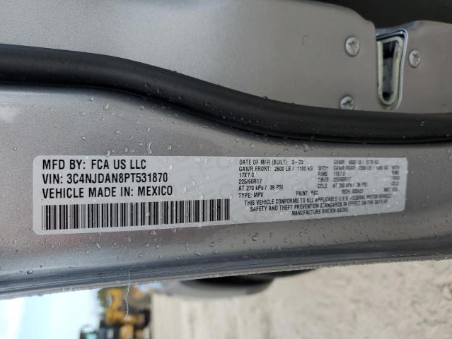 Photo 14 from auction – 2023 JEEP COMPASS SP with VIN 3C4NJDAN8PT531870