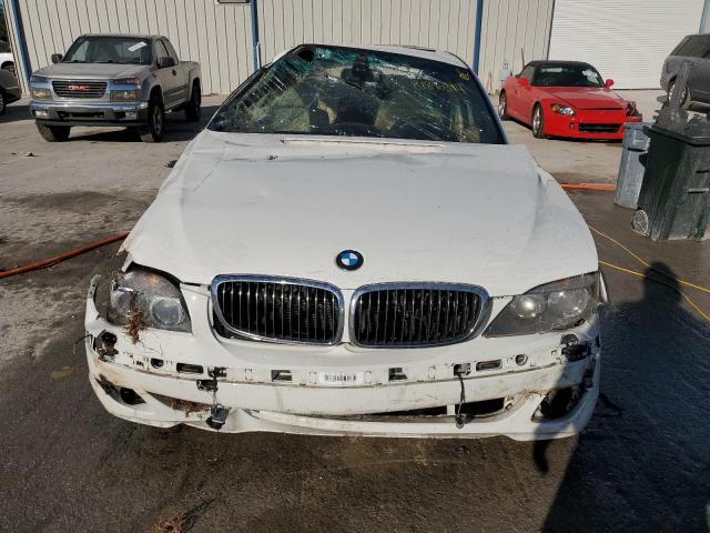 Photo 5 from auction – 2007 BMW 750 with VIN WBAHN83567DT72176