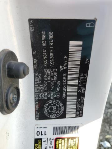 Photo 14 from auction – 2015 TOYOTA SIENNA LE with VIN 5TDKK3DC4FS528896