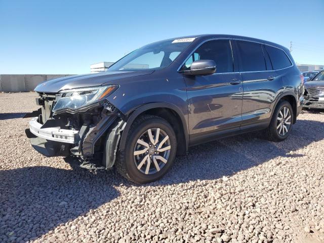 HONDA PILOT EXL 2021 with VIN 5FNYF5H56MB007234 - Photo from auction