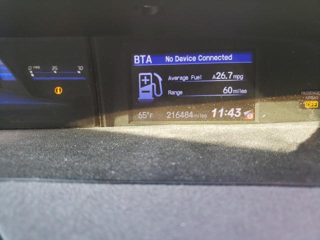 Photo 9 from auction – 2012 HONDA CIVIC EXL with VIN 2HGFB2F96CH309446