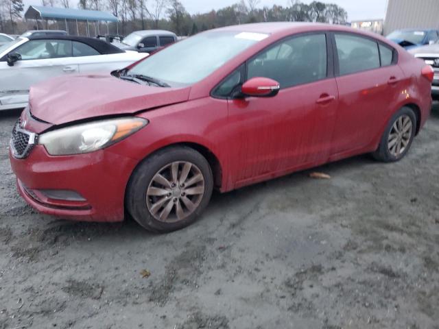 KIA FORTE LX 2015 with VIN KNAFX4A67F5400534 - Photo from auction