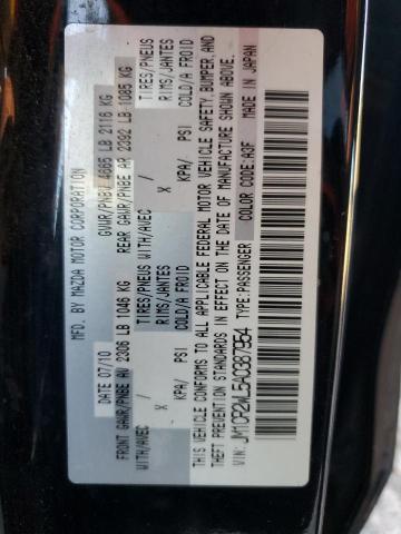 Photo 14 from auction – 2010 MAZDA 5 with VIN JM1CR2WL5A0387954