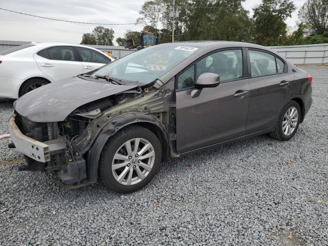 HONDA CIVIC EXL 2012 with VIN 19XFB2F98CE305117 - Photo from auction