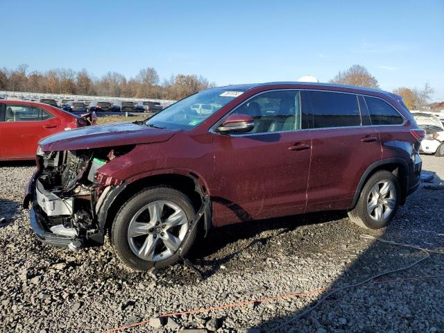 TOYOTA HIGHLANDER 2016 with VIN 5TDDKRFH2GS329495 - Photo from auction
