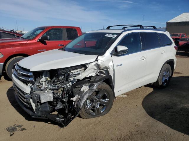 TOYOTA HIGHLANDER 2019 with VIN 5TDDGRFH5KS064288 - Photo from auction