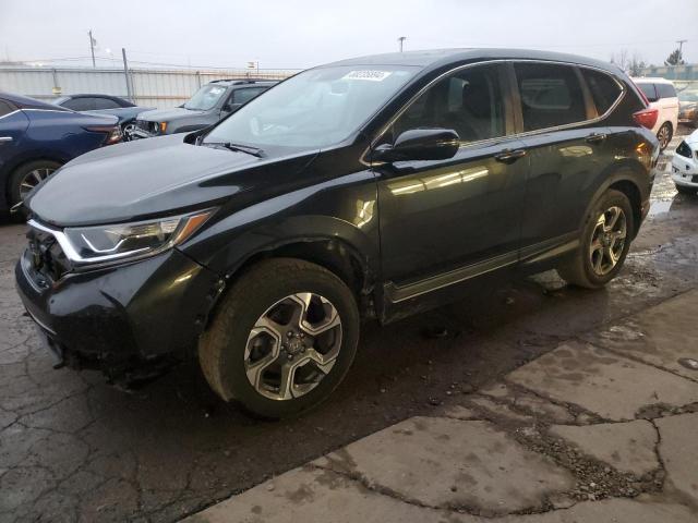 HONDA CR-V EX 2018 with VIN 7FARW2H56JE009150 - Photo from auction