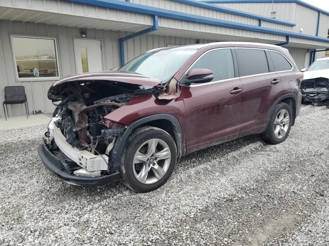 TOYOTA HIGHLANDER 2016 مع رقم تعريف المركبة 5TDDKRFHXGS252195 - صورة من المزاد