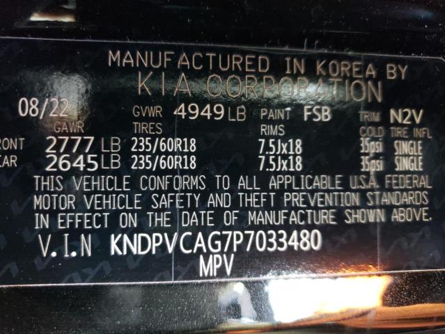 Photo 14 from auction – 2023 KIA SPORTAGE E with VIN KNDPVCAG7P7033480