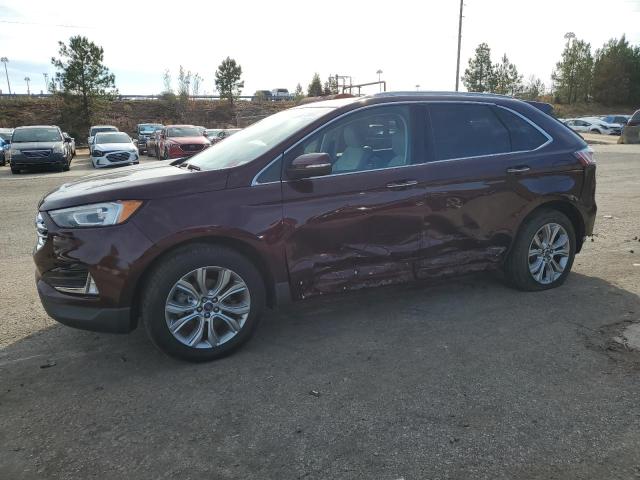 FORD EDGE TITAN 2019 with VIN 2FMPK3K97KBB00552 - Photo from auction