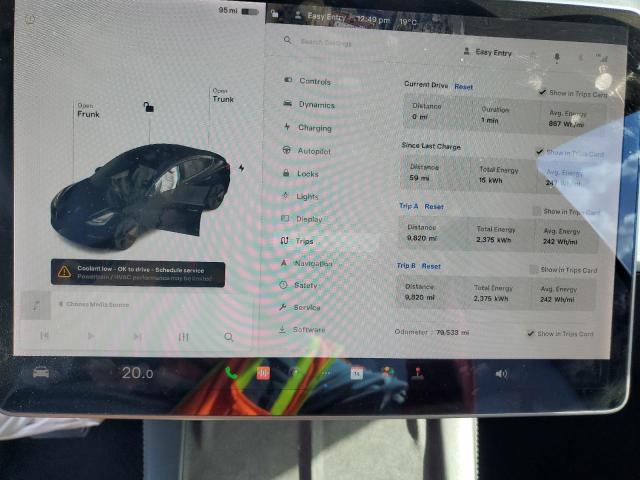Photo 9 from auction – 2021 TESLA MODEL 3 with VIN 5YJ3E1EA5MF928786