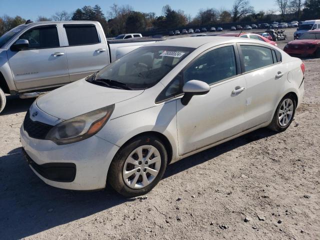 KIA RIO LX 2013 with VIN KNADM4A39D6167804 - Photo from auction