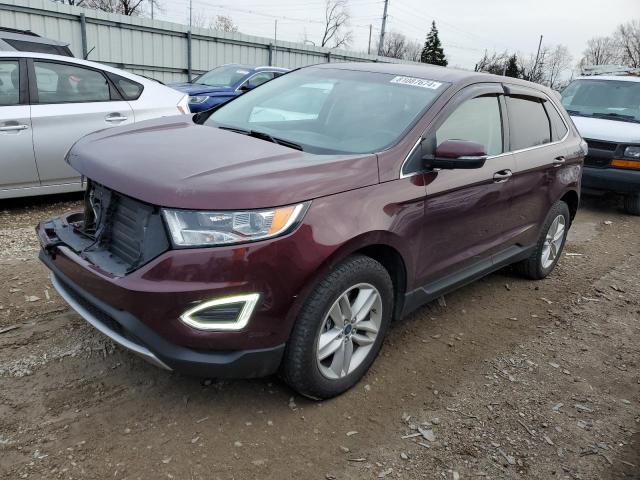 FORD EDGE SEL 2017 with VIN 2FMPK4J93HBB96390 - Photo from auction