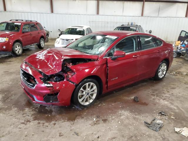 FORD FUSION SE 2019 with VIN 3FA6P0LU8KR168241 - Photo from auction
