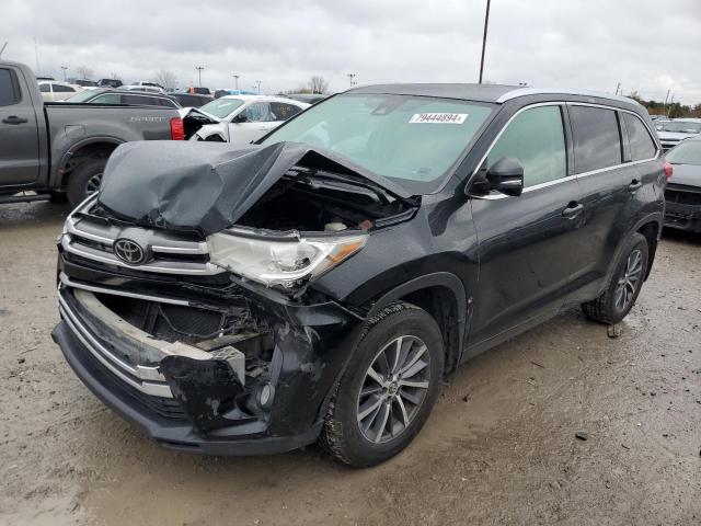 TOYOTA HIGHLANDER 2017 with VIN 5TDJZRFH4HS404679 - Photo from auction