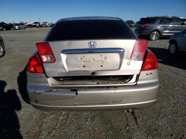 Photo 6 from auction – 2002 HONDA CIVIC LX with VIN JHMES16552S001692