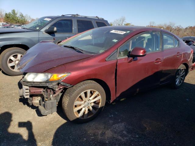 HONDA CIVIC EX 2012 with VIN 19XFB2F81CE320761 - Photo from auction