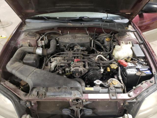 Photo 11 from auction – 2000 SUBARU LEGACY OUT with VIN 4S3BH6656Y7640630